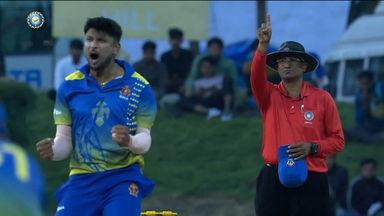 SMAT 2023: K Gowtham's impressive spell of 3/17