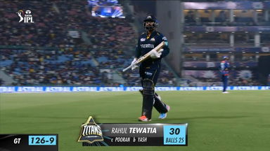 M21: LSG vs GT – Rahul Tewatia Wicket