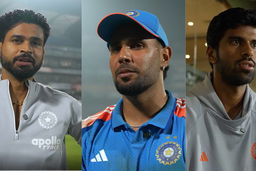 Victory to Cherish, with Shreyas Iyer, Harshit Rana, and Washington Sundar