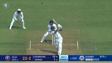 Ranji Trophy 2024/25, Vidarbha vs Gujarat: Gujarat 1st Innings Super sixes