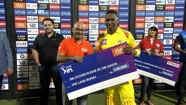 M05: DC vs CSK – fbb Stylish Player of the Match – Dwayne Bravo