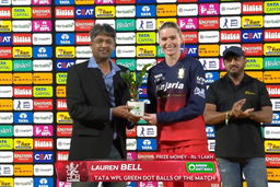 TATA WPL Green Dot Balls of the Match: Match 18, UP Warriorz vs Royal Challengers Bengaluru, WPL 2026: Lauren Bell