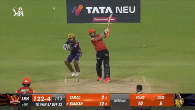 M03: KKR vs SRH – Heinrich Klaasen Six