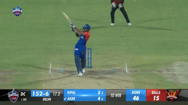 M40: DC vs SRH – Axar Patel Six