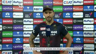 M39: RCB vs RR – Faf Du Plessis Interview