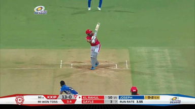 M24: MI vs KXIP – KL Rahul Six