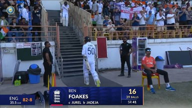 IND vs ENG 2024, 3RD Test: Ben Foakes Wicket
