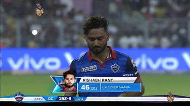 M26: KKR vs DC – Rishabh Pant Wicket