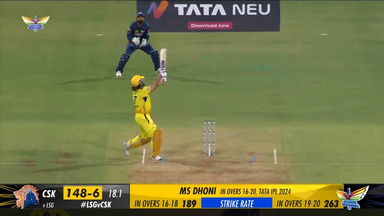 M34: LSG vs CSK – MS Dhoni Six