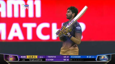 Fearless Iyer cracks maiden IPL 50