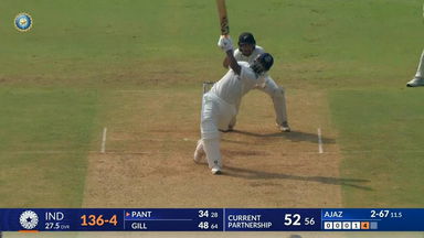 IND vs NZ 2024, 3rd Test: Rishabh Pant Six