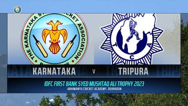 SMAT 2023, Karnataka vs Tripura: Match Highlights