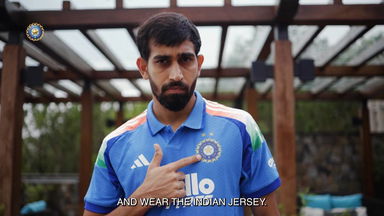 Presenting Team India ODI Cap No. 263, ft. Prince Yadav