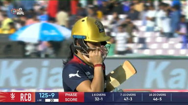 M19- RCB vs MI: Disha Kasat Wicket