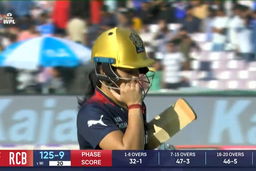 M19- RCB vs MI: Disha Kasat Wicket