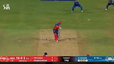 IPL 2026 M24: MI vs PBKS - Priyansh Arya Six