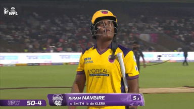 Wicket: Match 5, Royal Challengers Bengaluru vs UP Warriorz, WPL 2026: Kiran Navgire Wicket