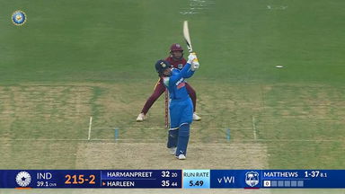 IND-W vs WI-W 2024, 1st ODI: Harleen Deol Six