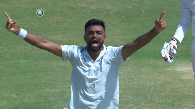 Irani Cup 2022, Saurashtra v Rest of India: Rest of India 2nd Innings Fall of Wickets