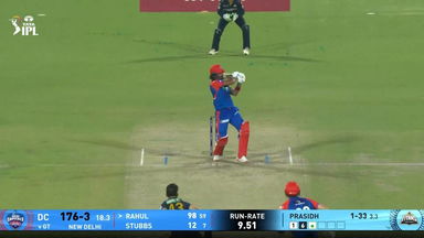 IPL 2025 M60: DC vs GT - KL Rahul Six
