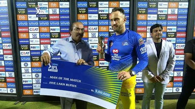 Q2: CSK vs DC – Man of the Match – Faf du Plessis