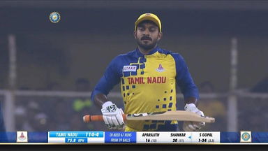 Vijay Shankar's 44(27)