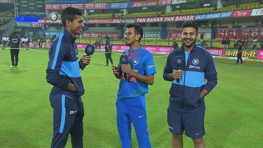 Chahal TV with the pace duo Shardul and Saini