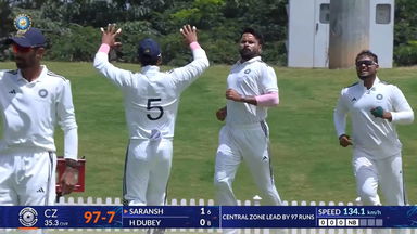 Duleep Trophy 2026 SF1, CZ vs EZ, Day 3: Match Highlights
