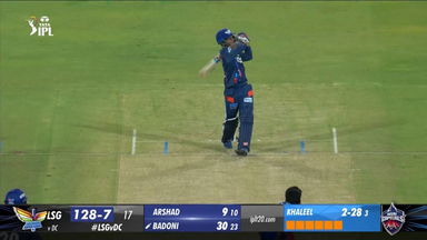 M26: LSG vs DC – Ayush Badoni Six
