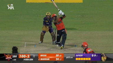 M19: KKR vs SRH – Aiden Markram Six