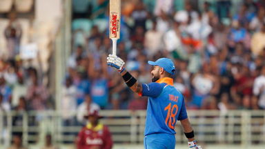 Virat Kohli's 10,000th run in ODI cricket