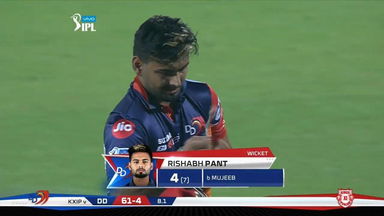 M22: DD vs KXIP – Rishabh Pant Wicket