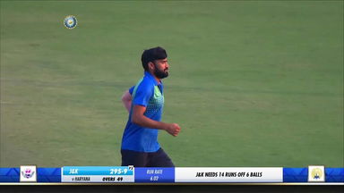 Arun Chaprana's match-winning 4-wicket haul