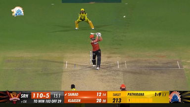 M46: CSK vs SRH – Abdul Samad Six