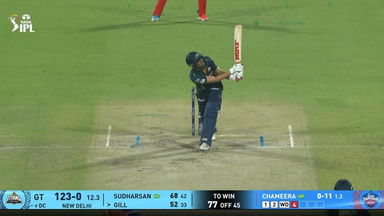 IPL 2025 M60: DC vs GT - Shubman Gill Six