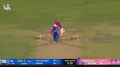 IPL 2025 M50: RR vs MI - Suryakumar Yadav Six