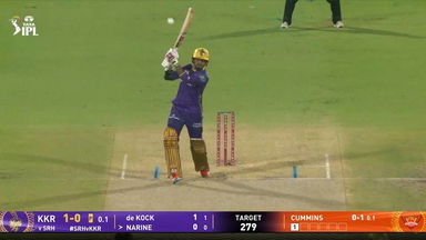 IPL 2025 M68: SRH vs KKR - Sunil Narine Six