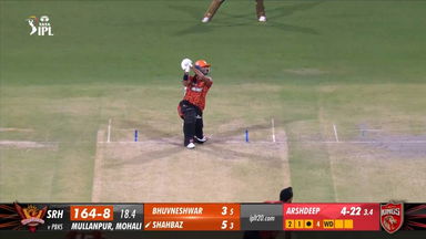 M23: PBKS vs SRH – Shahbaz Ahmed Six
