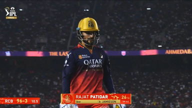IPL 2025 Final: RCB vs PBKS - Rajat Patidar Wicket