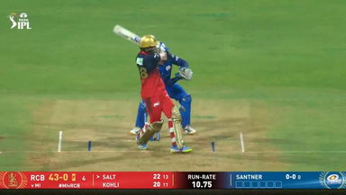 IPL 2026 M20: MI vs RCB -  Phil Salt Six