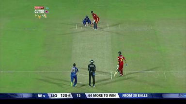CLT20 2013 M9: RR vs LIO   –   Man Of The Match –  Pravin Tambe
