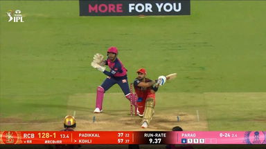 IPL 2025 M42: RCB vs RR - Virat Kohli Six