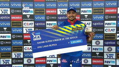 Q1: DC vs CSK  – Safari Super Striker of the Match – Prithvi Shaw