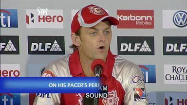 IPL 2012 Match 4 – RR vs KXIP: Gilchrist PC