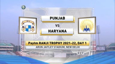 Ranji Trophy 2021-22, Punjab v Haryana, Day 1: Match Highlights