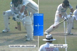 In thick of action: Substitute Bharat takes fine low catch