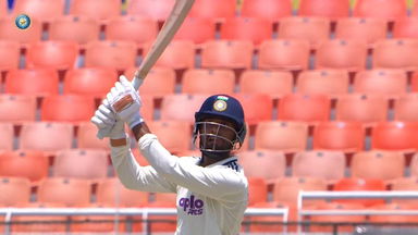 IND vs AFG 2026, Only Test: Manav Suthar Six