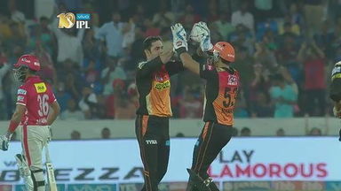 M19: SRH vs KXIP  – Fall Of Wickets