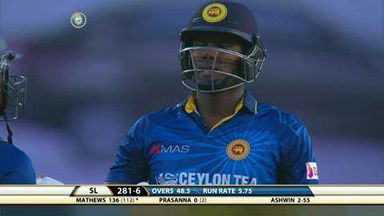5TH ODI: IND vs SL – Angelo Mathews Six