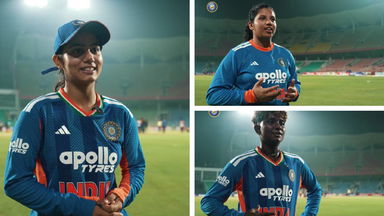 Team India members relish Smriti Mandhana’s breathtaking feat